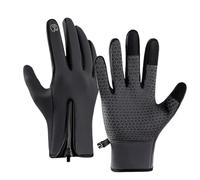 Gwtdtoad Guanti Impermeabili per Ciclismo,Guanti Caldi Morbidi Touchscreen - Mittens Termici Per La Guida - per Inverno Sci Moto Escursionismo Campeggio Pendolarismo Quotidiano All'aperto Guida