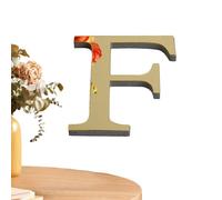Gwtdtoad Lettere Acriliche Per Parete - Lettere in acrilico 3D per la decorazione della parete,Adesivi murali a specchio Lettera, Home Decor Letter Sign, Art Sticker Decal per la decorazione domestica