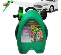 Gwtdtoad Portatubo Da Parete Per Tubo Giardino, Supporto Esterno Per Tubo Irrigazione, Organizzatore Avvolgitubo Soluzione Immagazzinaggio Per Cortile Garage Piscina Esterno