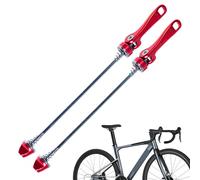 Gwtdtoad Sgancio rapido per bicicletta bloccabile | Set di leve a sgancio rapido per anteriore e posteriore - di precisione parti della bicicletta per il cambio degli pneumatici in viaggio