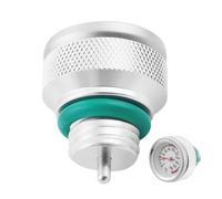 Gwtdtoad Tappo Serbatoio Olio Moto,Coperchio In Alluminio Con Indicatore Di Temperatura,Tappo Olio Motocicletta | Per Officine Riparazioni Pendolari Motociclisti Meccanici Restauro Appassionati Di