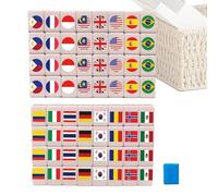 Gwtdtoad Tessere Mahjong | Giocattolo di Mahjong Portatile | Giochi da Tavolo da Viaggio per Adulti - Per Vacanze Scolastiche, Riunioni Informali, Uomini, Donne, Ragazzi, Ragazze, Adolescenti, Moglie