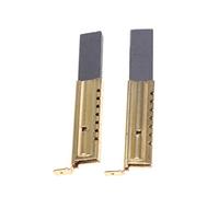 Gwxevce 1 Paio di utili spazzole con Inserto in Carbonio per Motore per Lavatrice L94MF7 per idromassaggio Oro e Grigio Scuro