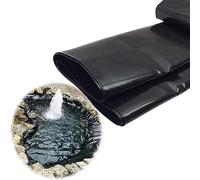 GWYYEUK, GWYYEUK, Rivestimento per laghetto resistente in PVC resistente, resistente, per laghetti, ruscelli, fontane e giardini acquatici, 3 x 4 m, colore: nero