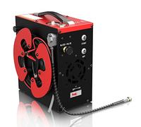 GX-E-CS3 Compressore d'aria PCP, 4500Psi / 30Mpa | motore ad alte prestazioni 250W ,senza olio,alimentato da auto 12V DC o casa 220V AC con adattatore, compressore paintball