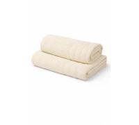 GX GARGIX Set Asciugamani 1+1 in Spugna di Cotone - Coppia Asciugamani Morbidi e Assorbenti, Tinta Unita, Vari Colori, Ideali per Bagno e Uso Quotidiano (SPA-11)