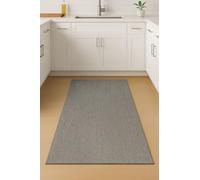 GX GARGIX Tappeto Runner Antiscivolo, Lavabile in Lavatrice, Moderno, per Cucina, Bagno, Ingresso Vari colori, 50 x 100, 50 x 200, 50 x 300 e multipli (TX-5 Tortora/1MT, 50 X 100 CM)