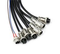 GX16 con connettori a filo 2/3/4/5/6/7/8/9 pin, la lunghezza del cavo può essere selezionata come 20, 30, 50, 100 o 200 cm (doppia spina femmina, 6 pin, 1 M)