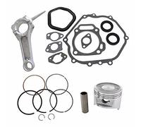 GX390 13HP Engine Rebuild Kit Piston Ring Connecting Rod Oil Seal Gaskets Compatible with Lawn Mower Generator Parts