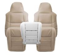 GXARTS Coprisedile inferiore lato conducente e passeggero e parte superiore inclinata posteriore compatibile con Ford F250 F350 F450 F550 2004 2005 2006 2007 Tan