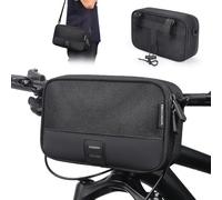 GXCROR Borsa da manubrio per bici, nastro magico per borsa anteriore