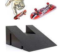 Gxdamxz Finger Skateboard, Fingerboard Tech Deck & Rampa in Scala, Mini Fingerskateboard, Set Attrezzature Allenamento