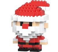 Gxdamxz Mattoncini Natale Set, Mini Figure di Edifici, Building Block Christmas- GXIND417-FBM-1