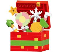 Gxdamxz Mattoncini Natale Set, Mini Figure di Edifici, Building Block Christmas- GXIND417-FBM-11