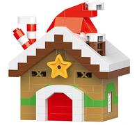 Gxdamxz Mattoncini Natale Set, Mini Figure di Edifici, Building Block Christmas- GXIND417-FBM-12