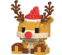 Gxdamxz Mattoncini Natale Set, Mini Figure di Edifici, Building Block Christmas- GXIND417-FBM-7