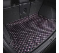 GXDFC Auto Pelle Tappetini Bagagliaio per Skoda Octavia 2014-2022 2023 2024 2025, Vasca Baule Tappeto Fodera Bagagli Tappetino Antiscivolo Accessori,Black+Purple Plus