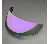 GXDFC Visiera Casco Moto per Bell Qualifier DLX/Vortex/Revolver/RS-2 RS-1, UV Antiappannamento Sostituzione della Visiera della Lente del Casco del Parabrezza del Motociclo,Normal-D Tea Purple