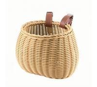 Gxdqxxd Cestino da Manubrio con Cinghie Design Intrecciato Effetto Vimini, Flessibile, Accessorio, per,