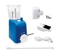 Gxdqxxd Macchina per Maglieria Elettrica Manuale Telaio Automatico per Tessitura Avvolgitore Corda Creativo per Bracciali Collane Filato Artigianale con, Blu