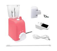 Gxdqxxd Macchina per Maglieria Elettrica Manuale Telaio Automatico per Tessitura Avvolgitore Corda Creativo per Bracciali Collane Filato Artigianale con, Rosa