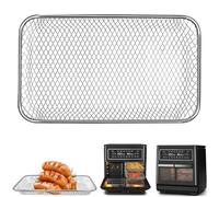 GXF Vassoio in rete per friggitrice ad aria Breville Halo Flexi, 24 cm x 14 cm x 2 cm in acciaio inox, accessori per griglia per friggitrice ad aria, accessori di ricambio per arrosti, griglia a