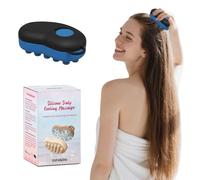 GXFANZHU Scalp Soother Pro - Pettine manuale in silicone per terapia del ghiaccio e massaggio per mal di testa, emicrania e sollievo dalla tensione, massaggiatore per la testa con manico ergonomico