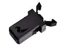 GXFCAI 1 pz cestino serratura in plastica interruttore autobloccante sostituzione cestino clip cattura WC riparazione coperchio interruttore compatibile fermo coperchio