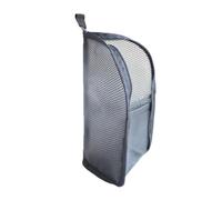 GXFCAI Custodia da viaggio per spazzolino da denti in rete di nylon, con cerniera, borsa per il trucco, articoli da toeletta, spazzolino da denti, dentifricio, strumenti cosmetici con coperchio,