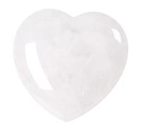 GXGM 1 Pezzi 45Mm Grande Pietre E Cristalli, Pietre Naturali, Cristalloterapia, Naturali Di Cristallo Curative Per La Meditazione, Pietre Chakra Per San Valentino, Anniversario(Bianco)