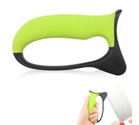 GXGM 1 Pezzi Affilacoltelli Professionale, Affila Coltelli Da Cucina, Affilatore, Knife Sharpener, Robusto Manico Sintetico Da Utilizzare Su Vari Coltelli E Ami Da Pesca(Verde)