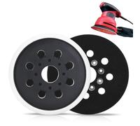 GXGM 1 Pezzi Piastre di Platorello Abrasivo Professionali da 125 mm per Bosch GEX 125-1 AE, 8 foro per la Polvere, per PEX 220 A & AE, Levigatrice Orbitale