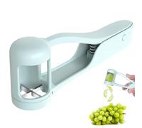 GXGM 1 Pezzi taglia uva,taglia ciliege,taglia pomodori,Affettatrice per uva, affettatrice per frutta per bambini, ciliegia, pomodoro, fragola, strumento per tagliare un quarto di frutta e verdura
