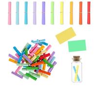 GXGM 100 Pezzi Desideri Paper Scrolls, Colorato Messaggio Carta, Scrivibile Biglietti Lotteria Adatto per Feste, per scrivere da soli, Sagre e colorati Ogni Tipo di Intrattenimento