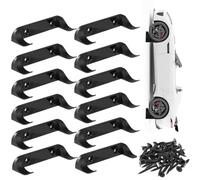 GXGM 12 Pezzi Supporto da Parete per Esposizione Auto, Supporto Verticale per Giocattoli Modelli Auto Mensola Lego Speed Champion per Collectione Appassionati