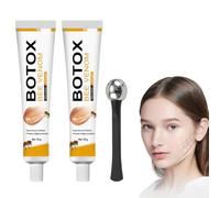 GXGM 2 confezioni di crema antirughe al veleno d'api | Crema per il viso e il collo, adatta a tutti i tipi di pelle (con 1 applicatore nero per la crema contorno occhi in omaggio)