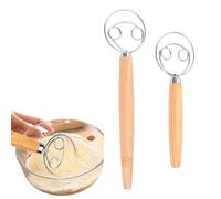 GXGM 2 PCS Frusta per pasta danese, Frusta danese,Adatto a bambini, adulti per la produzione di pane,dolci, dessert pasta per pizza.