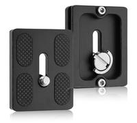GXGM 2 Pezzi A Sgancio Rapido, Adattatore Piastra A Sgancio Rapido Pu-50, 14Cmx8Cm, Quick Release Plate Per Manfrotto 200Pl、Camera Gimbal Tripodquick
