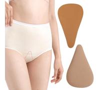 GXGM 2 Pezzi Camel Toe Correttore,Anti Cameltoe, Slip Cameltoe In Silicone, Fanno Scomparire Indesiderati Camel Toe Cameltoe,I Tuoi Leggings E Jeans Si Adattano Perfettamente(Marrone)