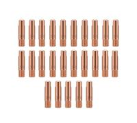 GXGM 25 pezzi Punta Guidafilo Ugello di Potenza Punta Di in Rame 20 Pezzi Suggerimenti Per la Torcia MIG Binzel 15AK