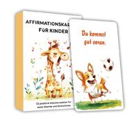 GXGM 32 carte di affermazione per bambini - Gestire i sentimenti apprendimento con carte sentimentali per bambini [Pedagogico prezioso] - Carte consapevoli per bambini(tedesco)