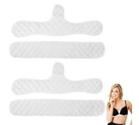 GXGM 4pcs Cuscinetti Antisudore assorbi sudore sotto il seno,per Reggiseno Cuscinetti Assorbenti de Sudore,Invisibili e Confortevoli