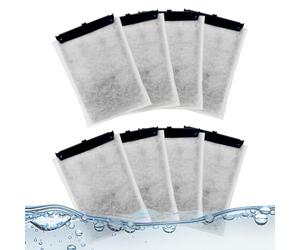 GXGM 6 Filtri di Ricambio per Acquario - Adatti per EasyCrystal Filter 250 e FilterBox 300 - Materiale Filtrante con Carbone Attivo e Ovatta - Antiodore e Depurazione dell’Acqua