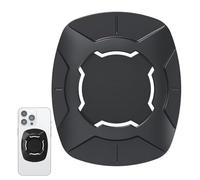 GXGM Adattatore Universale Compatibile Con Quad Lock - Supporto rapido per smartphone, moto, bicicletta, auto e accessori（Nero）