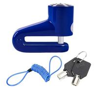GXGM Blocca Disco per Moto Universale, Accessori Moto,Antifurto Bici,Lucchetto Bici Monopattino Elletrico, Con fune di bloccaggio