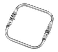 GXGM Borsa a Forma di U Manico Interno Bacio Chiusura a Chiusura Telaio Borsa in Alluminio Manico Borsa Cornice per Borsa Frizione Artigianato Progetti Fai da Te 20 x 9.2 cm, 2 pezzo