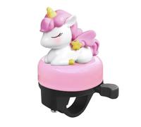 GXGM Campanello magico di unicorno per bici, campanello per bambini, campanello con disegni animali, adatto a biciclette di ragazze e ragazzi, suono forte e chiaro, colore rosa