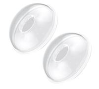 GXGM Coppette Raccoglilatte-Proteggi Capezzolo per l'allattamento, senza Bisfenolo A (BPA), in morbido silicone con fori di ventilazione, conchiglie per l'allattamento riutilizzabili, 2 pezzo