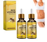 GXGM Gocce di Veleno d'api, Olio da Massaggio al Miele, Olio da Massaggio e Modellante per il Corpo, Unisex, 30 ml