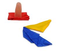 GXGM Magico Sciarpe Colore Cambiando Sciarpe Magiche Oggetti di Scena Puntelli Sciarpa, Dita Magiche Del Pollice Finto, Seta Che Scompare, per Magia di Strada Casa Scuola e Qualsiasi Altra Occasione